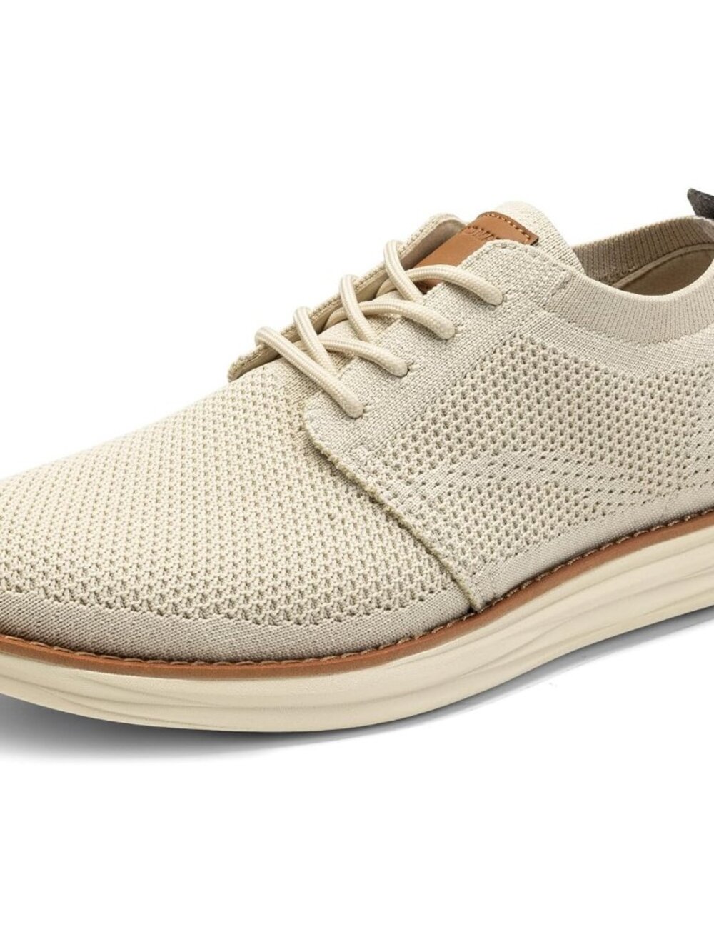 Men's Grand-02 KnitFlex Lightweight Walking Shoes Casual Comfort Lace-Up Oxford